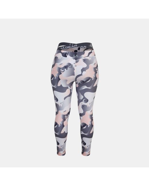 La Gear Blue Performance Gym Leggings