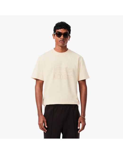 Lacoste White T-Shirt for men