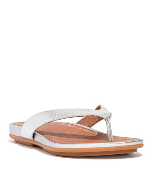 Fitflop Brown Gracie Flip Flops