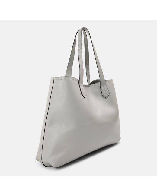 Emporio Armani Gray Tote Bags
