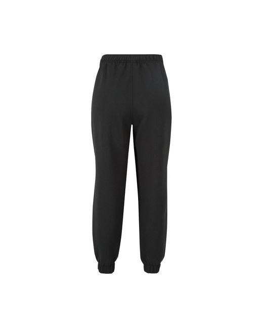 Slazenger 1881 Black Closed Hem Fleece Pants