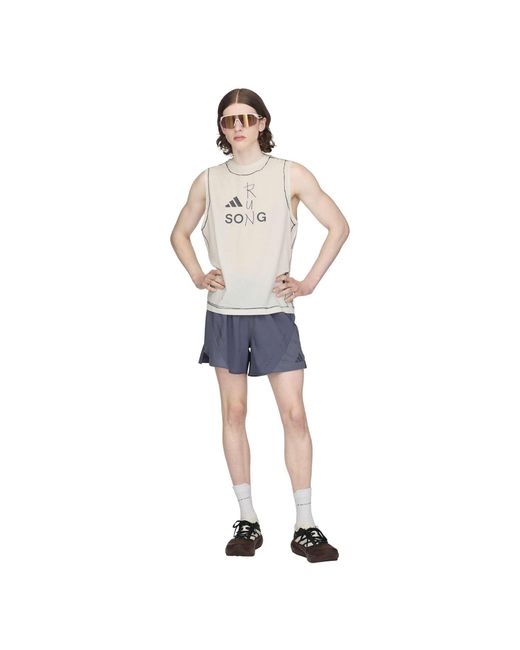Adidas Natural Running Tank Top for men