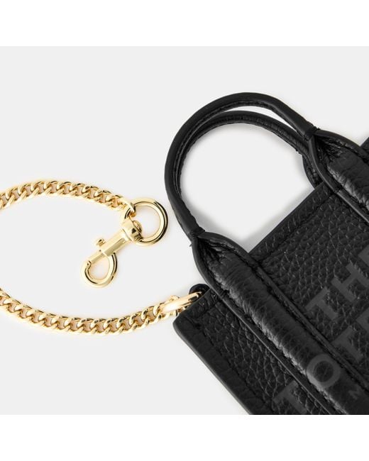 Marc Jacobs Black Tote Charm Keyring