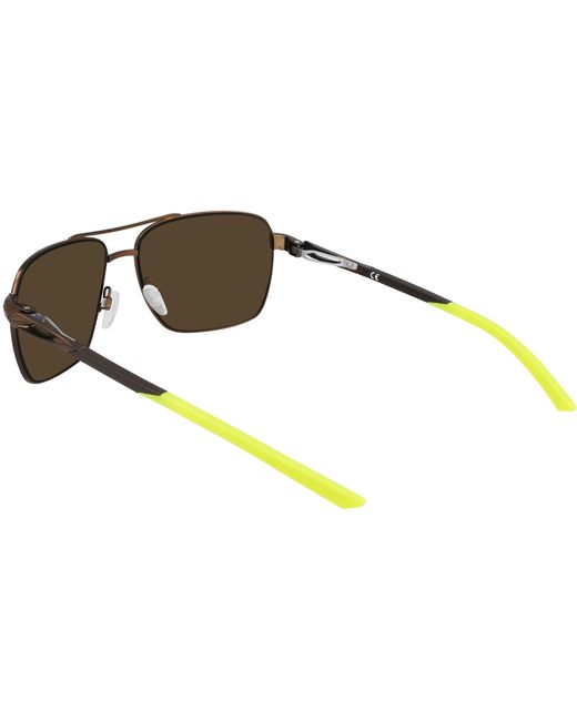 Nike Yellow Club Premier Retro Sunglasses