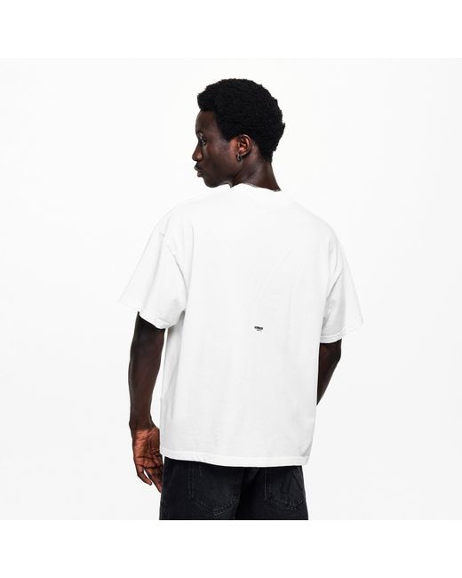 Represent White Oversized T-Shirt for men