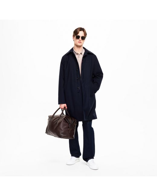 Gieves & Hawkes Blue Franklin Rain Anorak for men