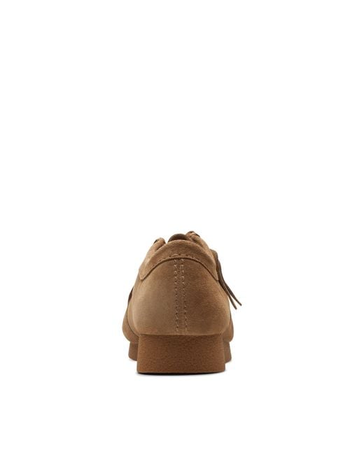 Clarks Brown Wallabee Moc Toe Formal Shoes for men