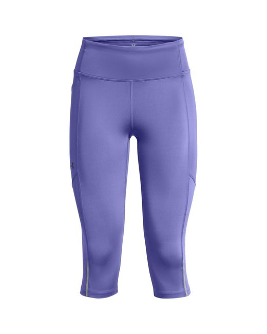 Under Armour Blue Launch Capri