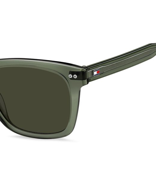 Tommy Hilfiger Green Hil Sun Rectangular Sn63 for men