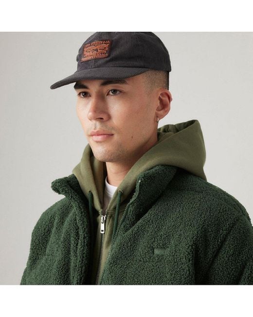 Levi's Green Levi's Rocky Shrt Puffer for men