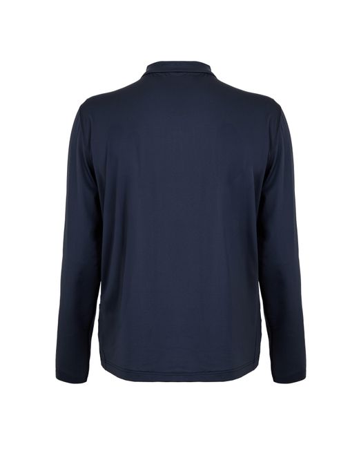 Boss Blue 1/4 Zip Performance Tracksuit Top for men
