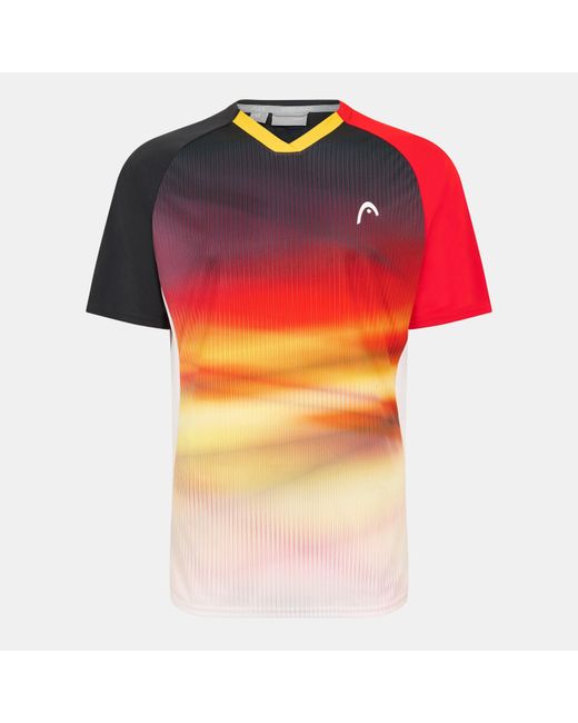 Head Multicolor Dtb Striker Short Sleeve Performance T-Shirt for men