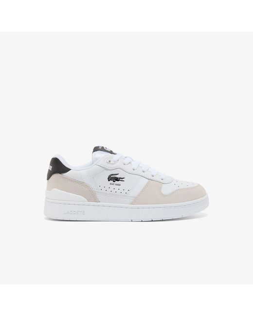 Lacoste White T-Clip Set Trainers