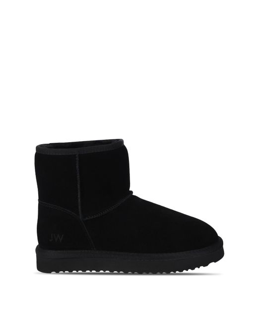 Jack Wills Black Mid Snug Boots
