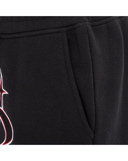 Loyalti Black Galazy Jogger Open Hem for men
