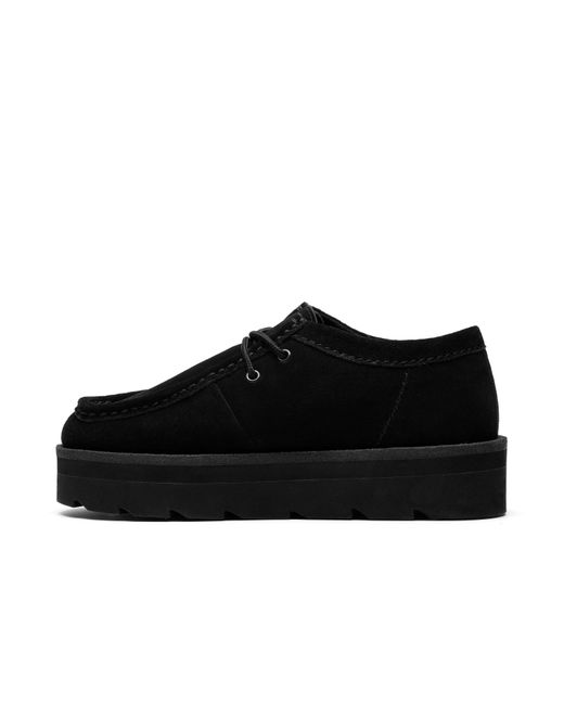 Clarks Black Meare Walla. Sde Shoes Suede