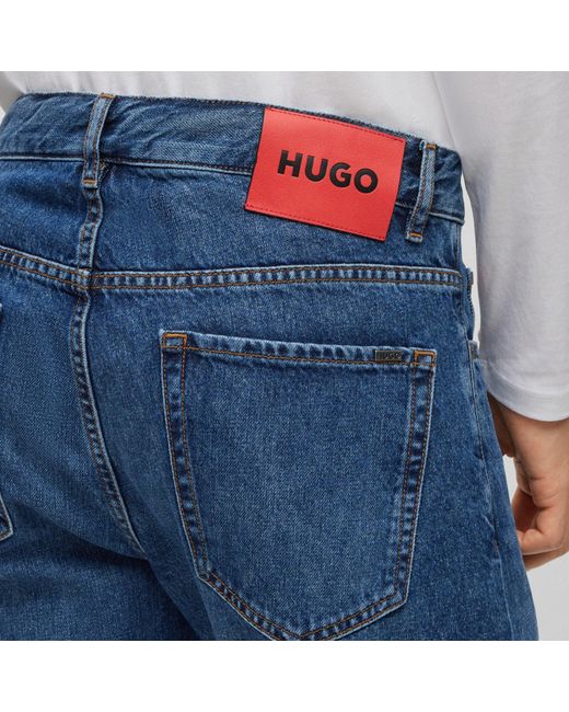 HUGO Blue Denim Jacket for men