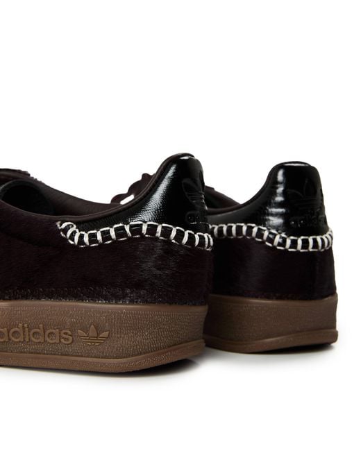 Adidas Originals Black By Wales Bonner Gazelle Pony Shoes