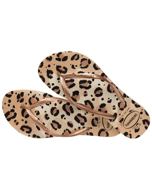 Havaianas Natural Slim Flip Flops