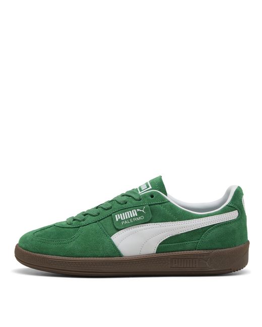PUMA Green Palermo Trainers for men