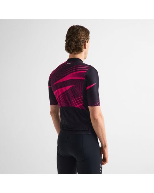 Dhb Purple Blok Short Sleeve Jersey 3.0