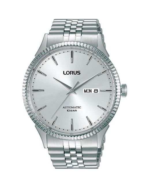 Lorus Metallic Stainless Steel Classic Analogue Watch for men