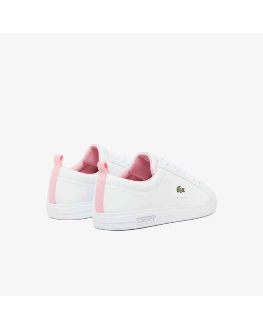 Lacoste White Carnaby Low Top Trainers