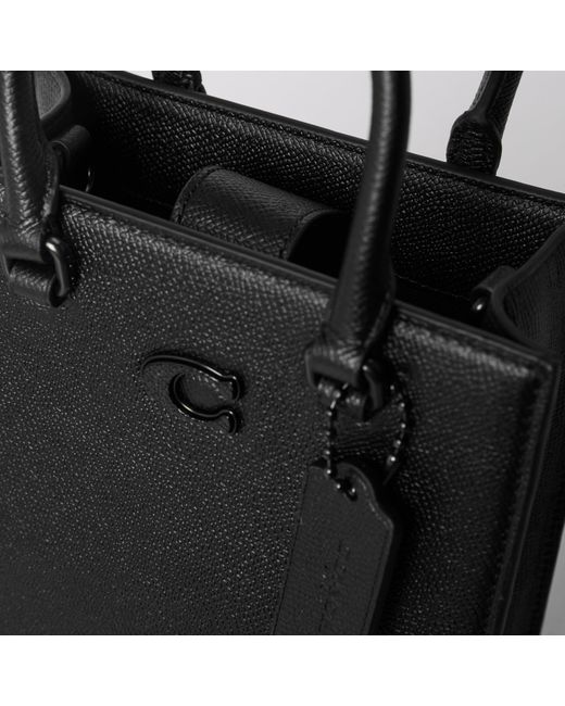 COACH Black Crossg Tote Bag