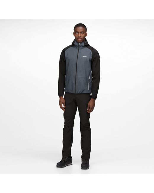 Regatta Black Arec Iii Softshell Jacket for men