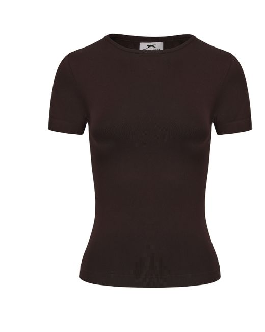 Slazenger 1881 Black Fit Short Sleeve T-Shirt