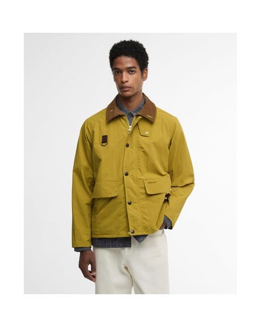 Barbour Yellow Icons Spey Jacket for men