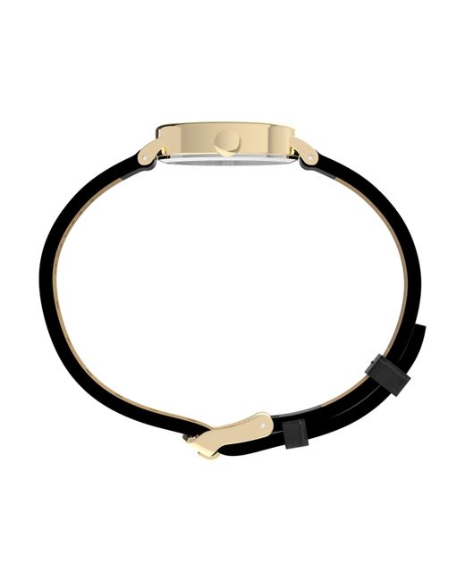 Timex Metallic Cavatina Oval Trend Watch