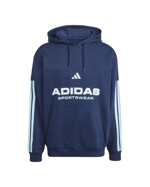 Adidas Blue House Of Tiro Nations Pack Hoodie Adults for men