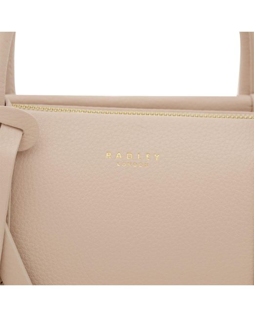 radley arlington court leather medium grab bag