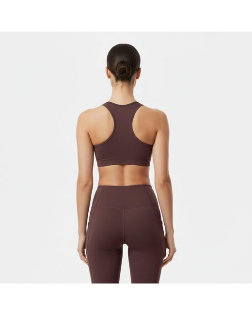 Usa Pro Purple Pro Core Racer Back Sports Bra Ladies