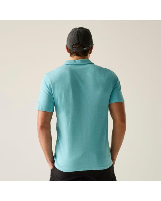 Regatta Green Hadvo Breathable Polo Shirt for men