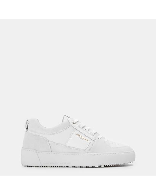 Android Homme White Point Dume Low-Top Trainers for men