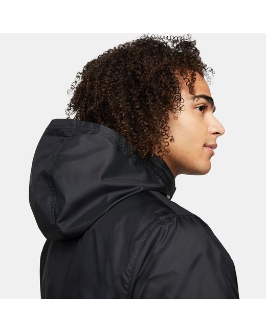 Nike Black Sportswear Club Lined Woven Track Suit for men