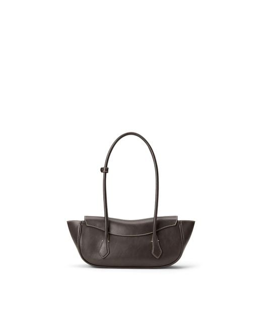 Polo Ralph Lauren Black Blaize Leather Shoulder Bag