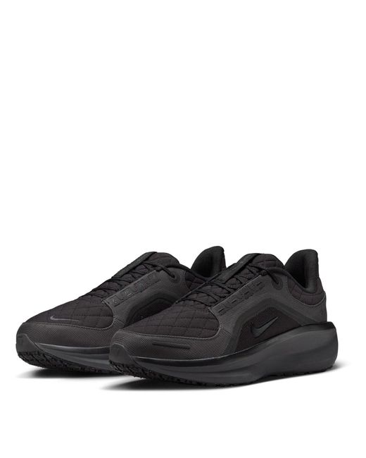 Nike Black Winflo 11 Gore-Tex Weatherized Road Running Shoes for men