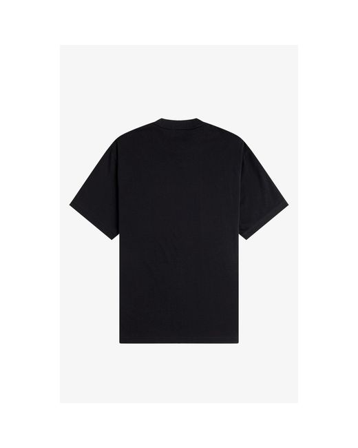 Fred Perry Black T-Shirt for men
