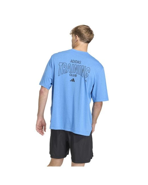Adidas Blue Pl Es Gfx T for men