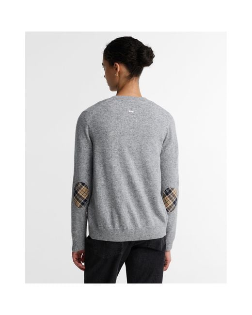 Barbour Gray Pendle Cardigan