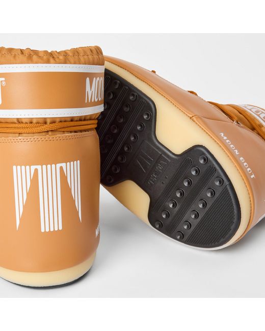 Moon Boot Brown Icon Low Boots for men