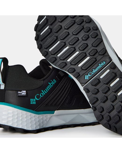 Columbia Blue Facet Outdry Waterproof Walking Shoe