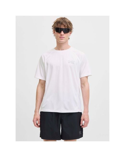 Jack & Jones White Cnz Active T-Shirt for men