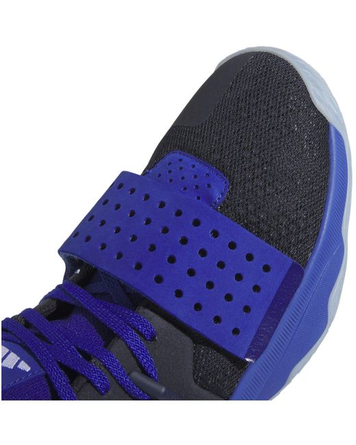 Adidas Blue Dame Basketball Trainers for men