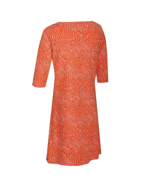 Regatta Red Paislee Smock Dress