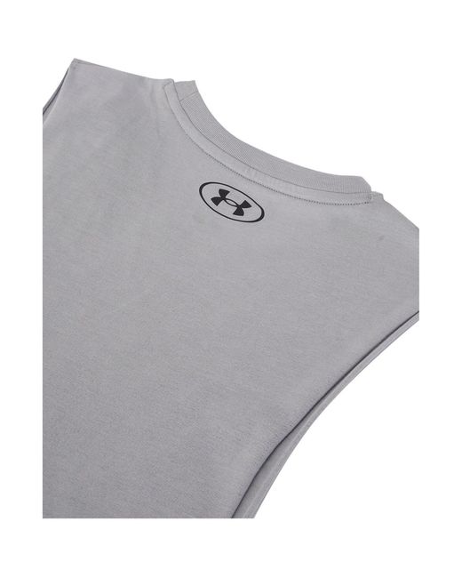 Under Armour Gray Regular Fit Graphic T-Shirt for men