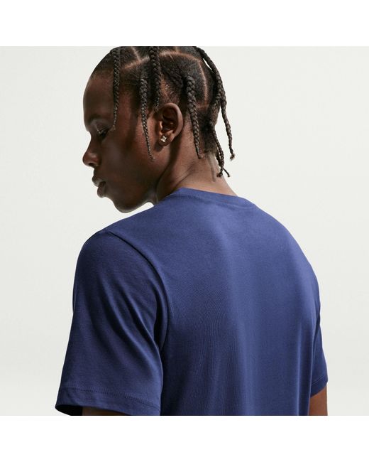 Nike Blue T-Shirt for men